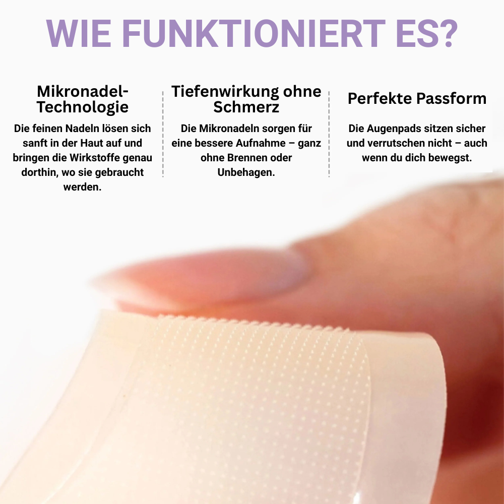 AveraSkin - Hyaluron Mikronadeln Augenpads